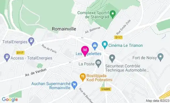 Localisation Restaurant  O