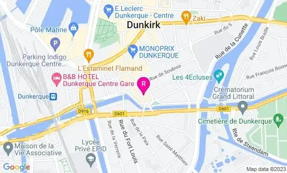Localisation Restaurant  L