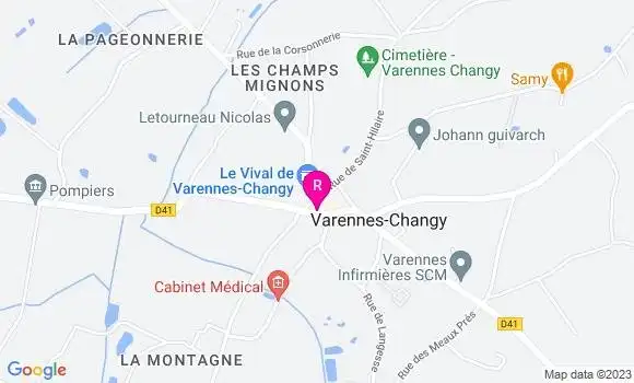 Localisation Restaurant  La Campagne