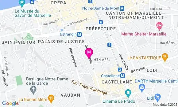 Localisation Restaurant  L
