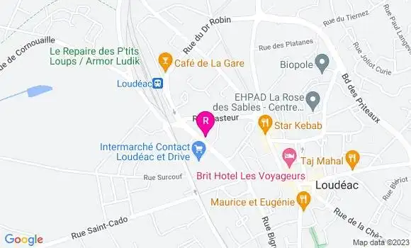 Localisation Restaurant Italien La Tratt