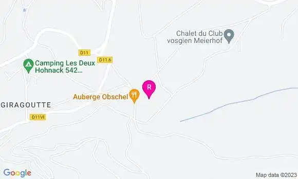 Localisation Auberge Obschel