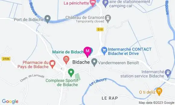 Localisation Restaurant  Les Voyageurs