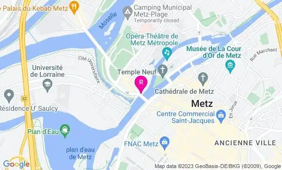 Localisation Restaurant  L