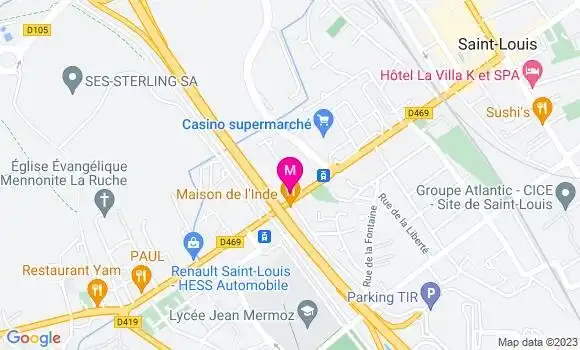 Localisation Restaurant  Le Week End