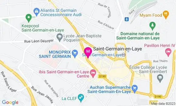 Localisation Restaurant Libanais Al Crystal