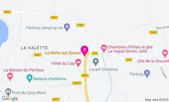 Localisation Restaurant  La Malle aux Epices