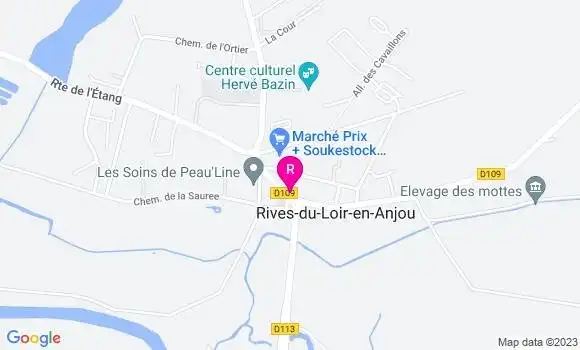Localisation Restaurant  Macé Pascale