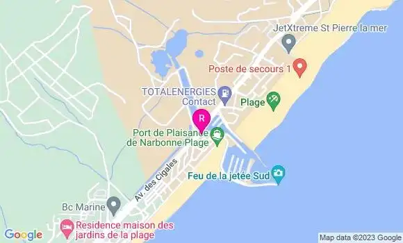 Localisation Brasserie du Port