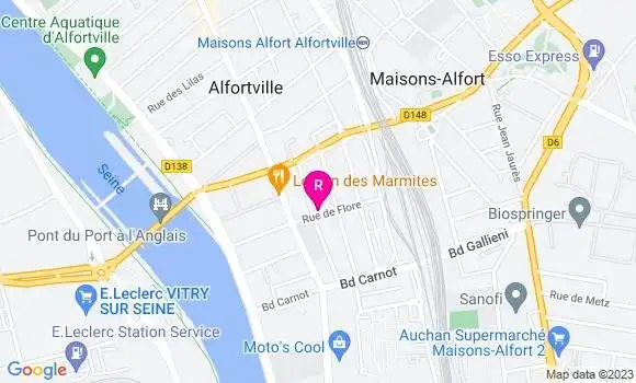 Localisation Restaurant  Chez Camara