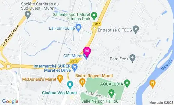 Localisation Restaurant  La Ti Paillotte