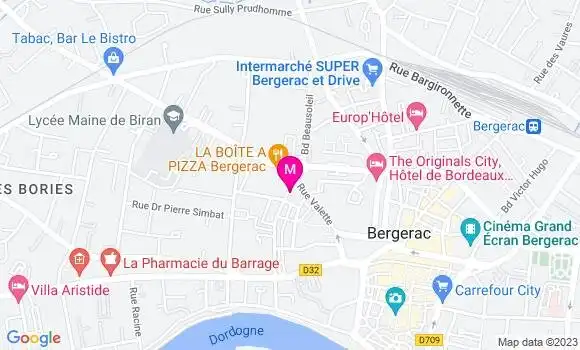 Localisation Restaurant  Le Kristo