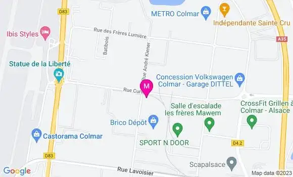 Localisation Restaurant Grill O Tour du Grill