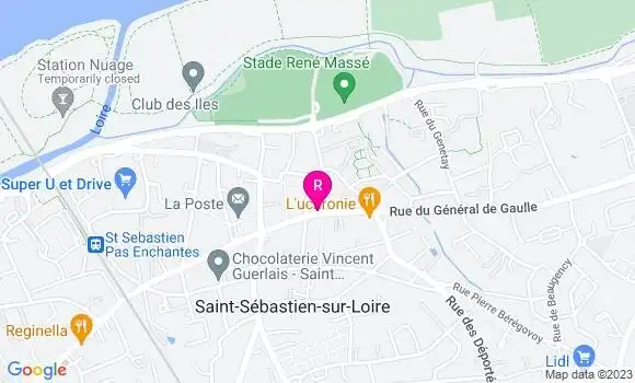 Localisation Restaurant  L