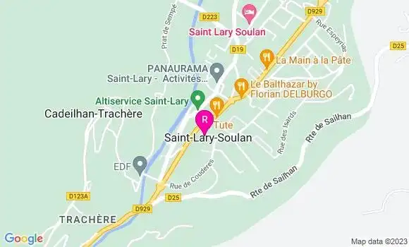 Localisation Restaurant  La Cas