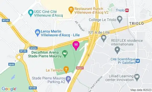 Localisation Restaurant  La Table