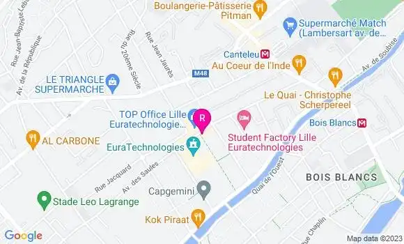 Localisation Restaurant  Alexens