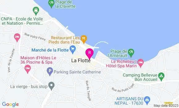 Localisation Restaurant  Le Saint Georges