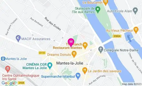 Localisation Restaurant  La Table Braisée