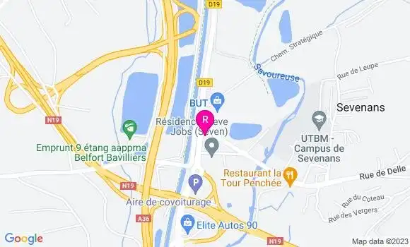 Localisation Restaurant  Dédée Bar
