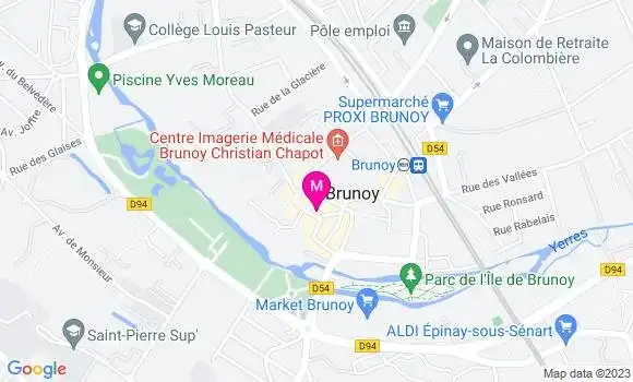 Localisation Pizzeria Le Commerce