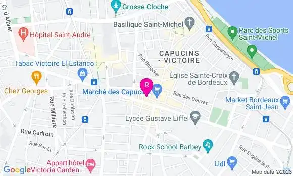 Localisation Restaurant  Le B38