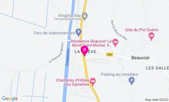Localisation Restaurant  Le Bisqu