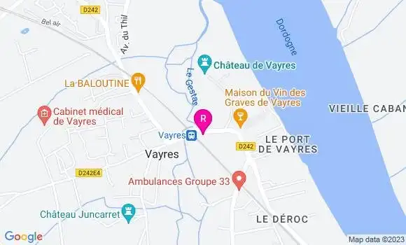 Localisation Restaurant  Lune