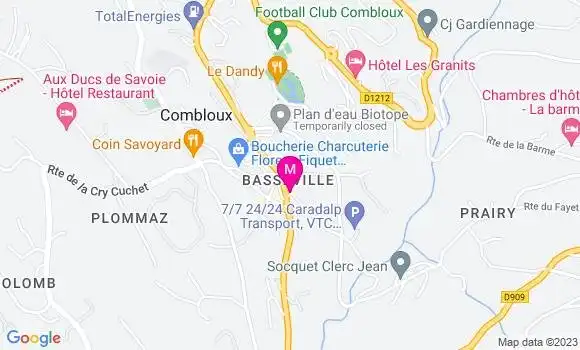 Localisation Restaurant  Au Village