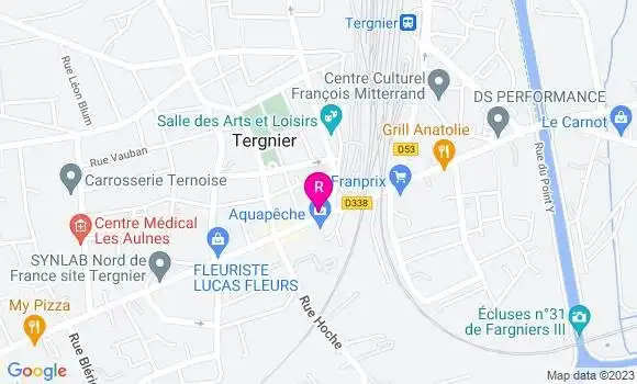 Localisation Restaurant Bar Le Gambetta