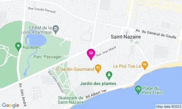 Localisation Restaurant Bar Chez Roselyne