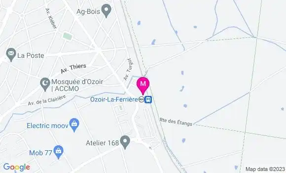 Localisation Restaurant Grill Oumer