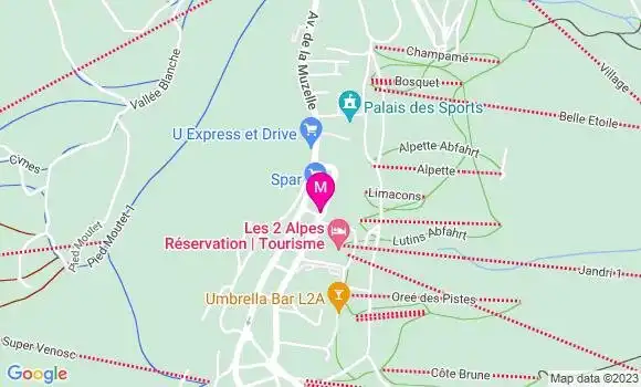 Localisation Restaurant  La Grange