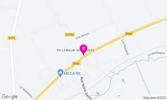 Localisation Restaurant  Le Champenois