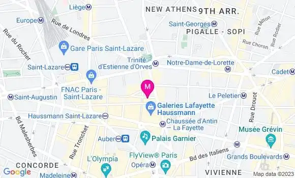 Localisation Restaurant  Coco Lafayette