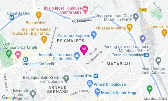 Localisation Restaurant  La Pente Douce