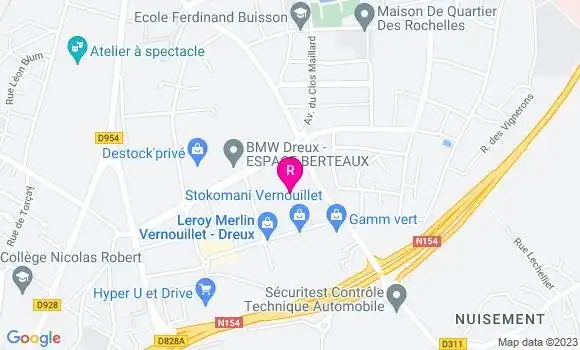 Localisation Restaurant 28