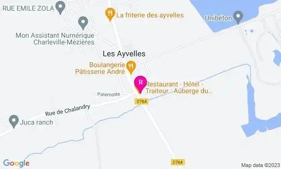 Localisation Auberge du Cheval Blanc