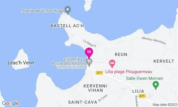 Localisation Restaurant  Maison Legris