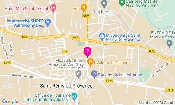 Localisation Restaurant  La Cantine des Grands