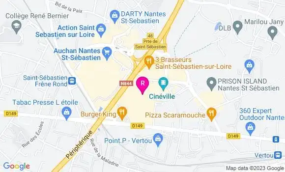 Localisation Restaurant Chinois Jardin de Chine