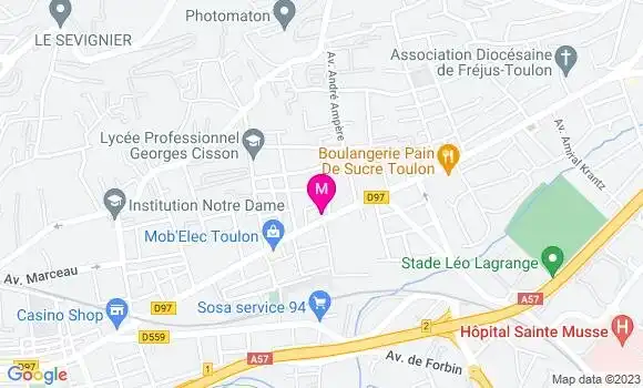 Localisation Restaurant  La Fourchette Se Rebelle