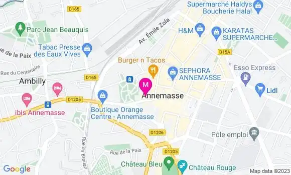 Localisation Restaurant  Le Cass