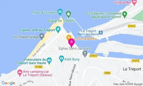 Localisation Restaurant Bar Le Rallye