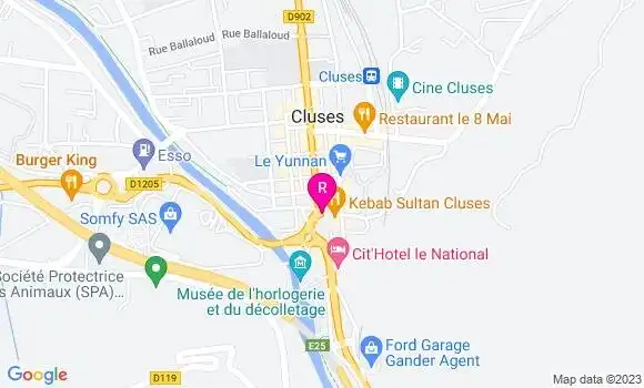 Localisation Restaurant  Marysam