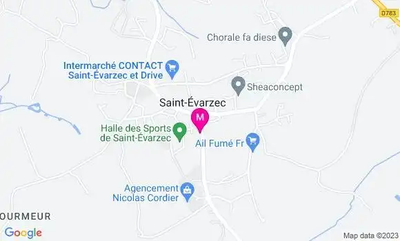 Localisation Restaurant  La Terrasse