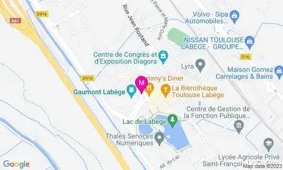 Localisation Restaurant Grill La Côte et l