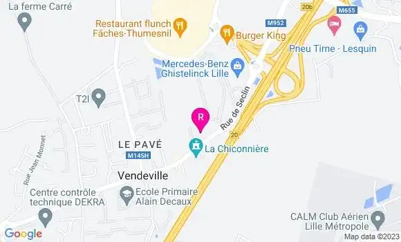 Localisation Restaurant  Royal d