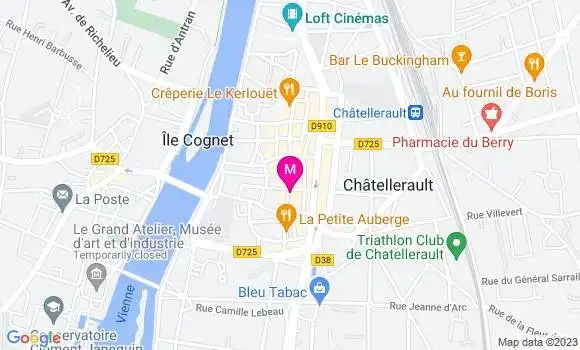 Localisation Restaurant  Le Bourbon