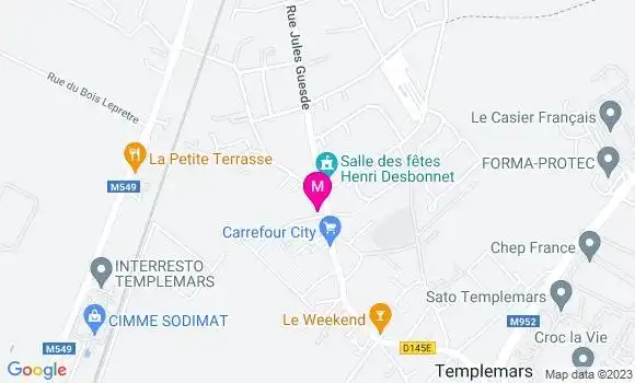 Localisation Restaurant  La Clef des Champs